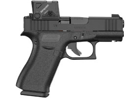 Glock G43X MOS Sub-Compact 9mm w/Aimpoint COA,10+1