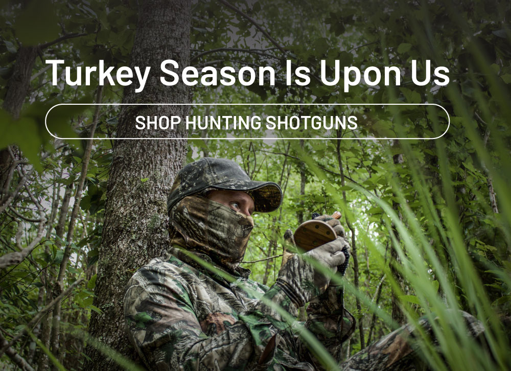 Turkey season is upon us. Shop hunting shotguns.