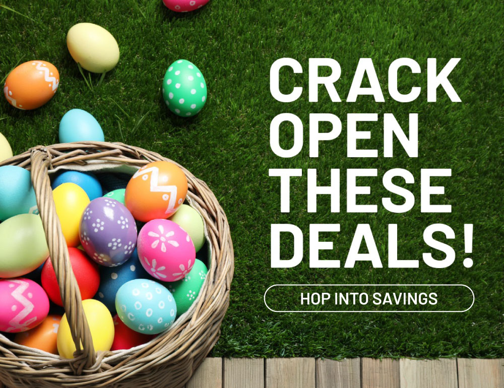 Crack open these deals. Hop into savings.