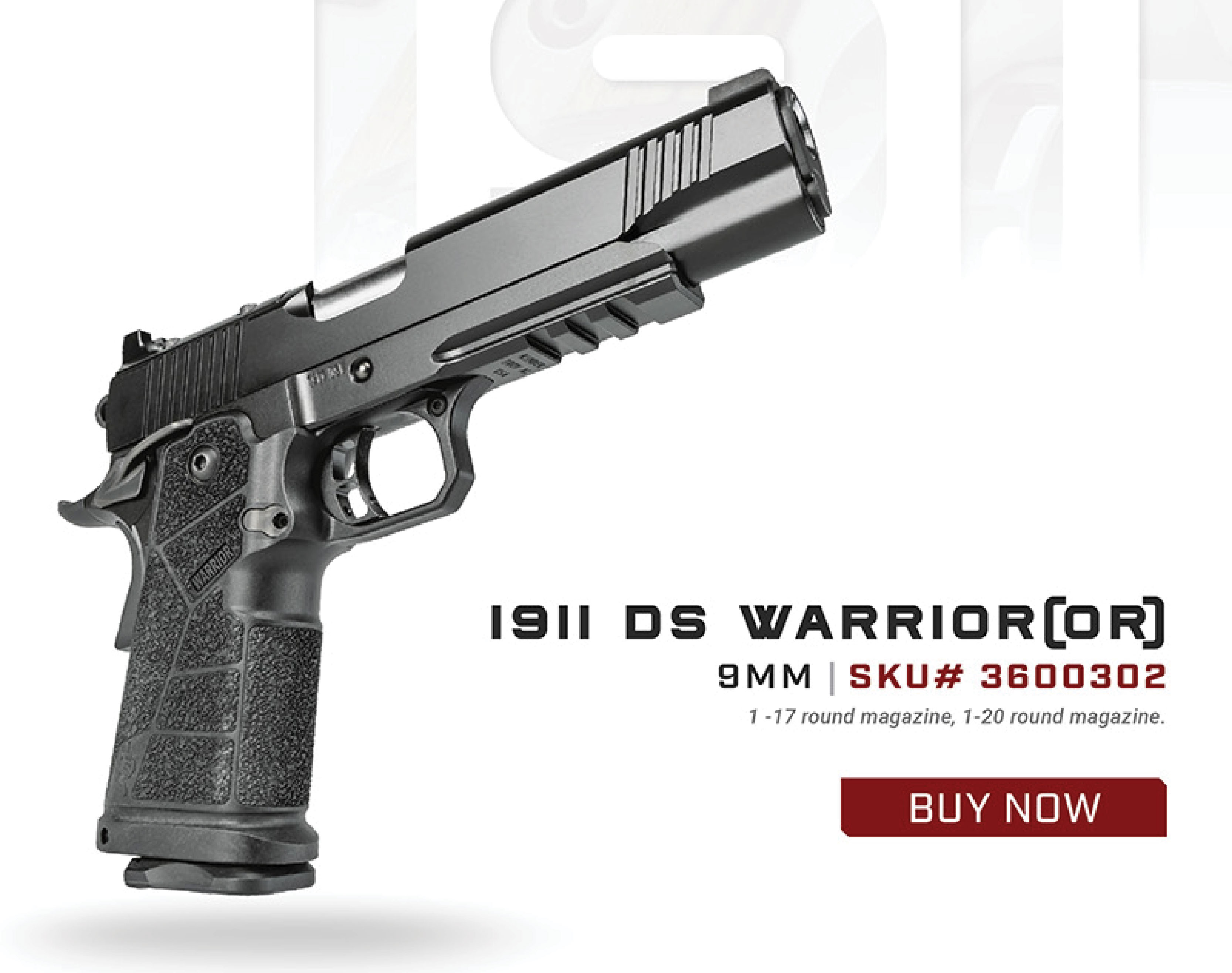 1911 DS Warrior Optic Ready 9mm. Buy now.