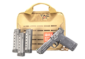 S&W M&P-22 .22 Mag Pistol Package, Case, (4) 30 Round Magazines