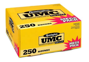 Remington UMC .45 ACP 230gr FMJ 250 Round Mega Pack