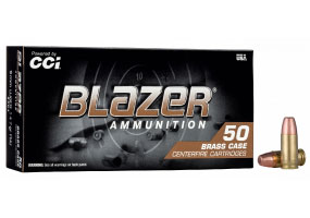 CCI Blazer Brass 9mm Luger 147gr FMJ 50 Rounds