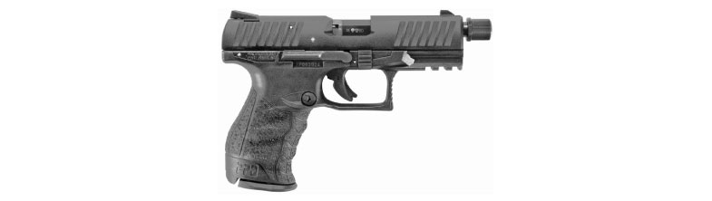 Walther Arms PPQ Tactical M2 SD .22 LR Semi Auto Pistol, 12+1