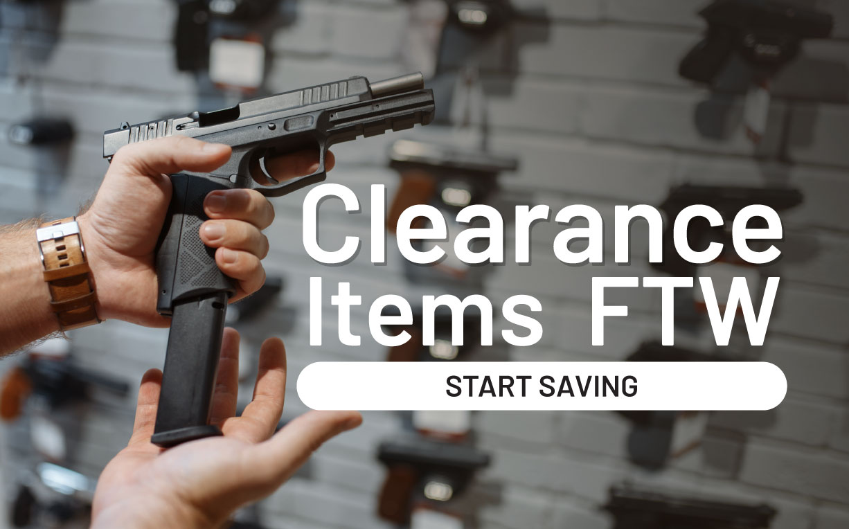 Clearance items for the win. Start saving.