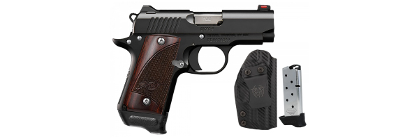 Kimber Micro 9 RTC-K Bundle Micro Frame 9mm Luger, 2 Tac-Mags & UM Tactical Holster