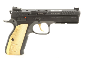 Used CZ Shadow 2 SE Gold, 9mm, 2 Mags, Factory Hard Case 17+1