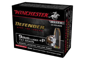 Winchester Supreme Elite 9mm Ammo 20 Rounds
