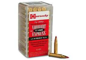 Hornady Varmint Express 17 HMR Ammo 17gr V-Max 50 Rounds