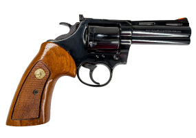 Used 1985 Colt BOA .357 Mag 4" Blue, 6 Shot Revolver