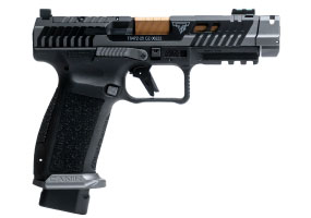 Canik TTI Combat Smoke 9mm 4.6" Barrel, Optic Ready, 18+1