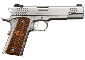 Kimber Raptor II 1911 45ACP, 5", Zebrawood w/ Scale Pattern, 8+1