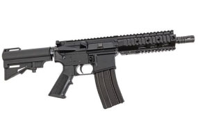 DPMS DP-15 Kitty Kat 5.56 7.5" A4 Quad Rail, Car Style Brace 30+1