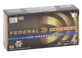 Federal Premium 9mm 124gr HST JHP 50 Rounds