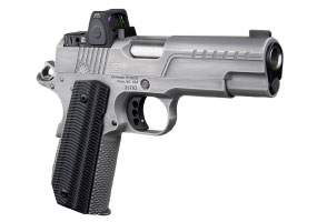 Ed Brown FX2 45 ACP 4.25" 7+1 Stainless Steel Slide Black G10 Grip with Trijicon RMRcc