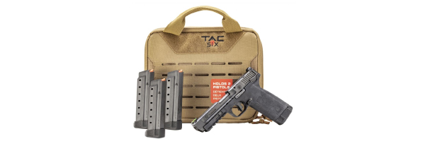 Smith & Wesson M&P-22 .22 Mag Pistol Package, Case, (4) 30 Rounds Magazines 30+1