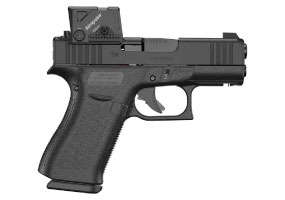 Glock 43X MOS 9mm Matte Black Sub-Compact Pistol Aimpoint COA