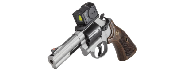 Smith & Wesson Model 686 SPEC R .357 Mag Titanium Cerakote and Black PVD Revolver Aimpoint ACRO P-2