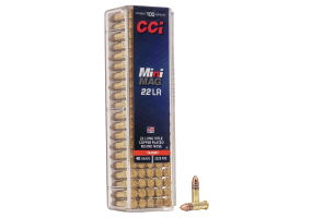 CCI Mini Mag 22 LR 40gr Round Nose 100 Rounds
