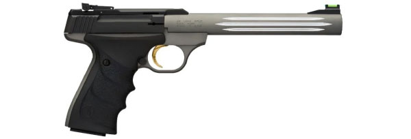 Browning Buck Mark Micro URX .22 LR Black with Silver Fluted Barrel Pistol