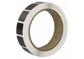 Action Target Roll of 1000 7/8mm Square Target Paster Black
