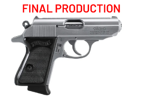 Walther PPK .380 ACP Stainless/Silver Pistol