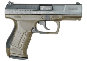 Walther P99 AS Final Edition 9mm Black Slide OD Green Frame Pistol