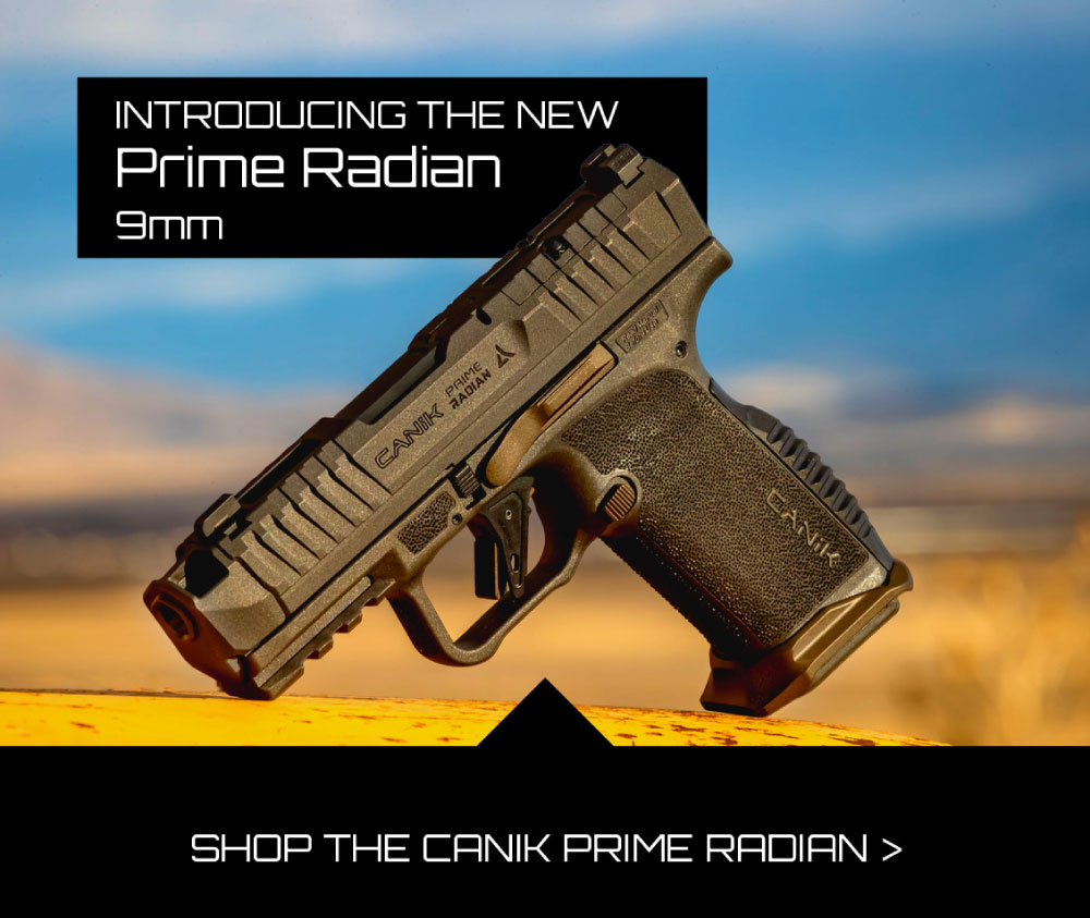 Introducing the new Prime Radian 9mm. Shop the Canik Prime  Radian.
