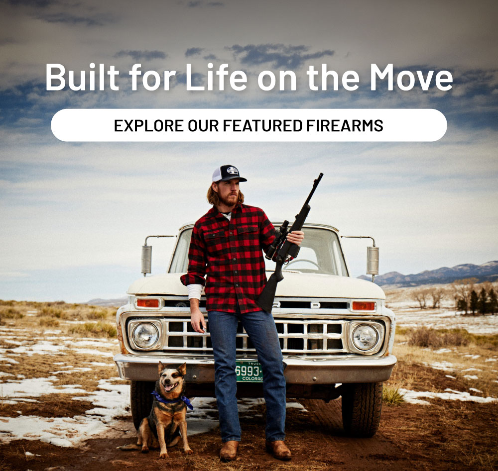 Built for life on the move. Explore our long gun collection.