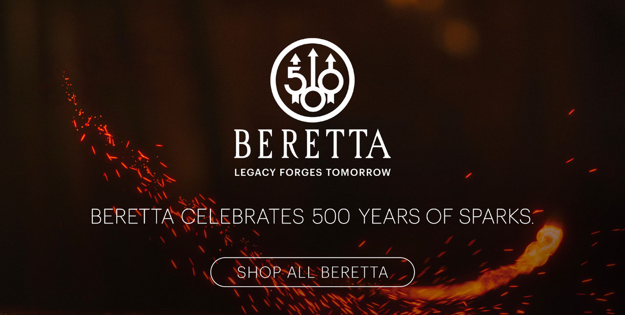 Beretta celebrates 500 years of sparks. Shop all Beretta.