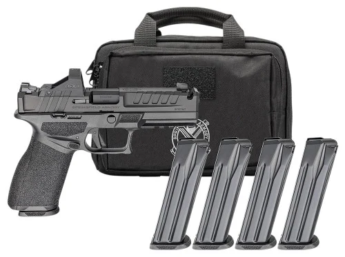Springfield Armory Echelon Comp 9mm Black Pistol Viridian RFX-11 Red Dot