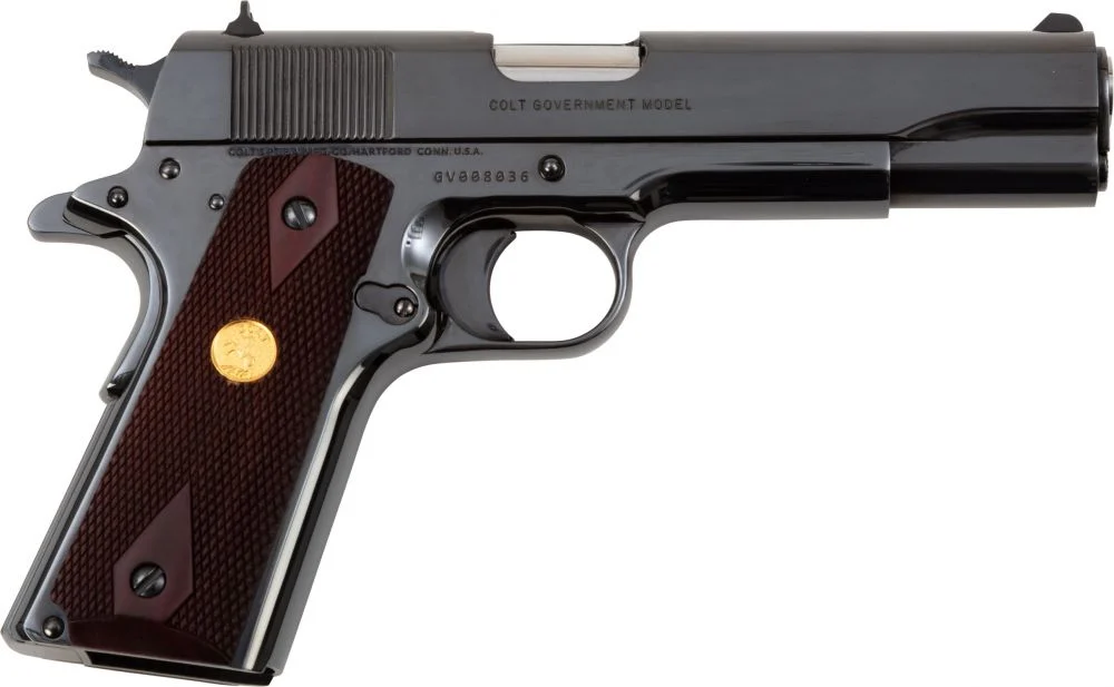 Colt 1911 Government Classic Series 70 .45 ACP Royal Blue Polished 1911-Style Semi Auto Pistol