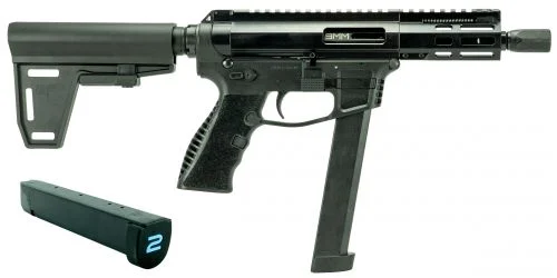 GForce Arms Jawbone w/Brace 9mm Black Pistol