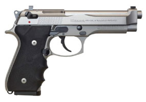 Beretta 92FS Brigadier 9mm Inox Stainless/Silver Pistol