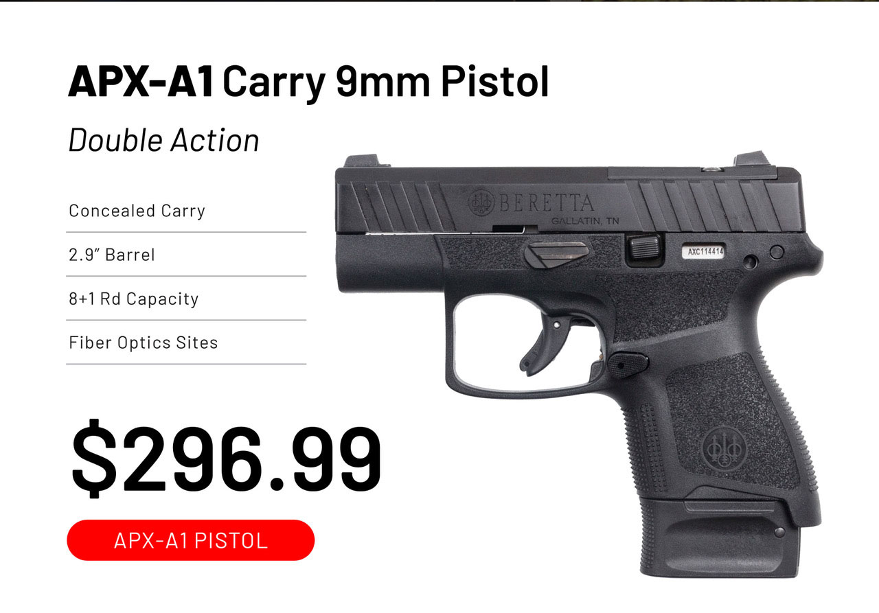 APX-A1 Carry 9mm Pistol