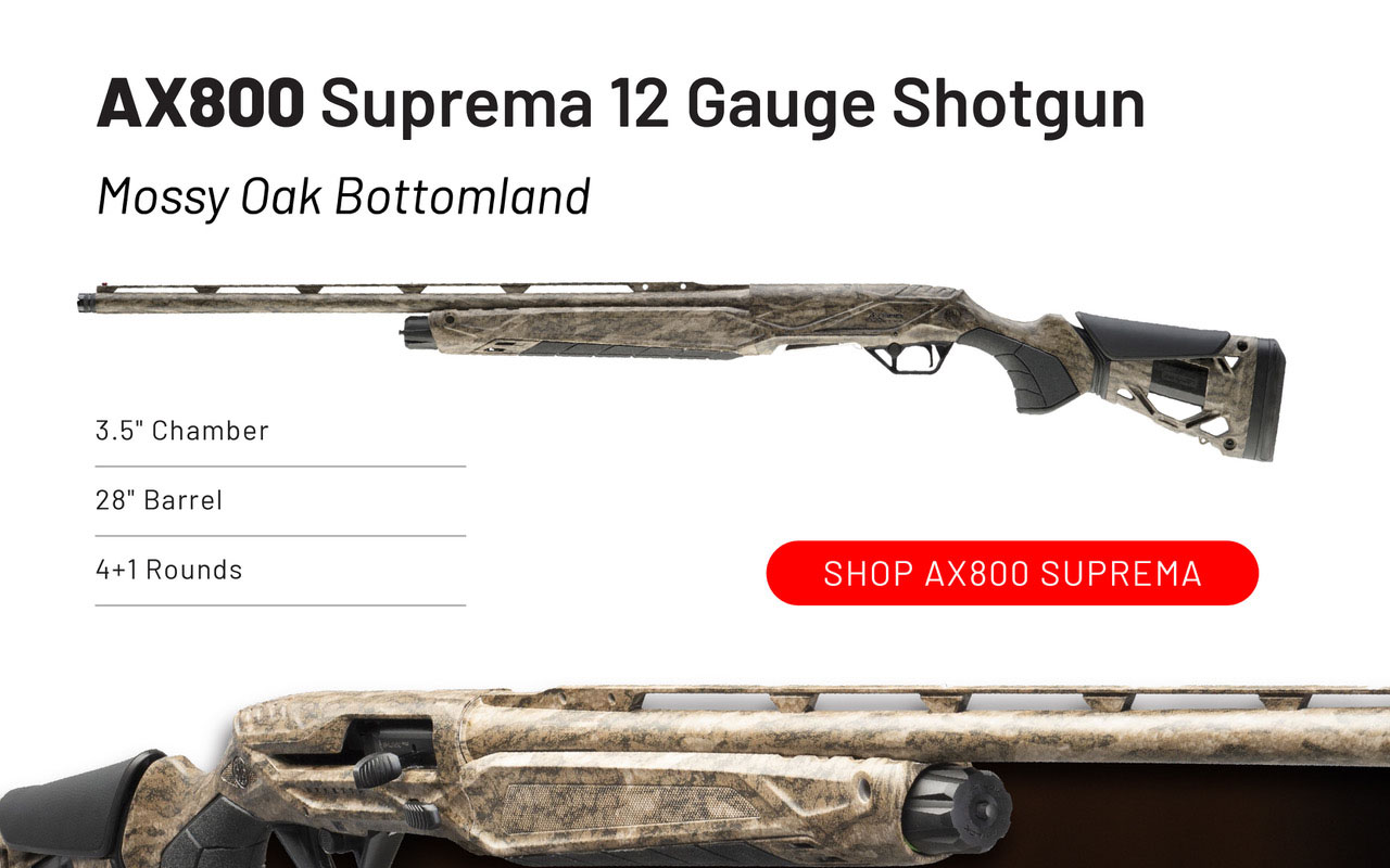 AX800 Suprema 12 Gauge Shotgun