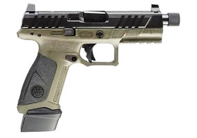 Beretta APX A1 Tactical 9mm Matte OD Green Striker-Fired Polymer Frame Pistol Optics Ready