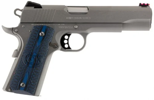 Colt 1911 Government Competition 9mm Brushed Stainless Pistol