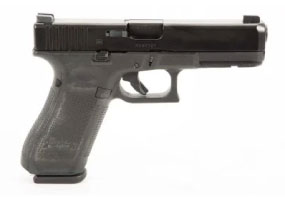 Used Glock 17 Gen 5 9mm Police Trades, Ameriglo Night Sights, (1)-17rd Mag