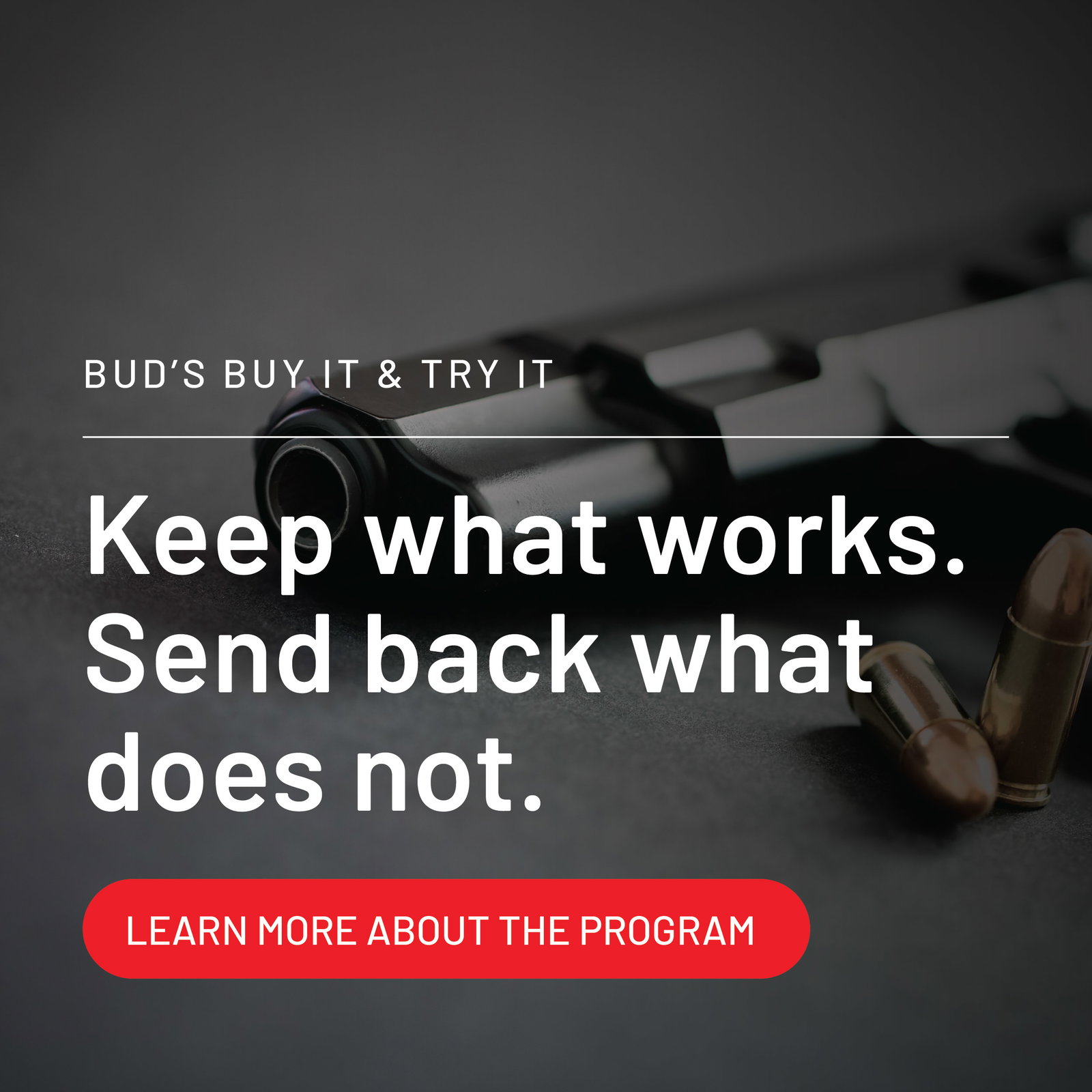 The smarter way to buy a handgun. Try it risk-free for 30 days. Learn more.