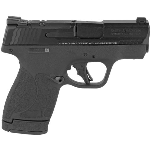 S&W M&P9 Shield Plus 9mm Matte Black Armornite Stainless Steel Pistol Optic Ready