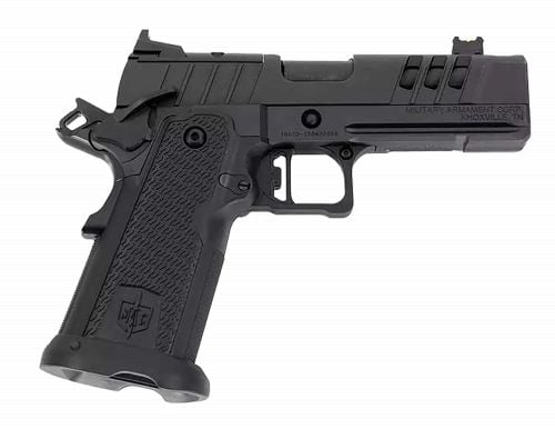 Military Armament Corporation MAC 9 DS Comp 9mm QPQ Tenifer 1911 Double-Stack Pistol Agency Optic System
