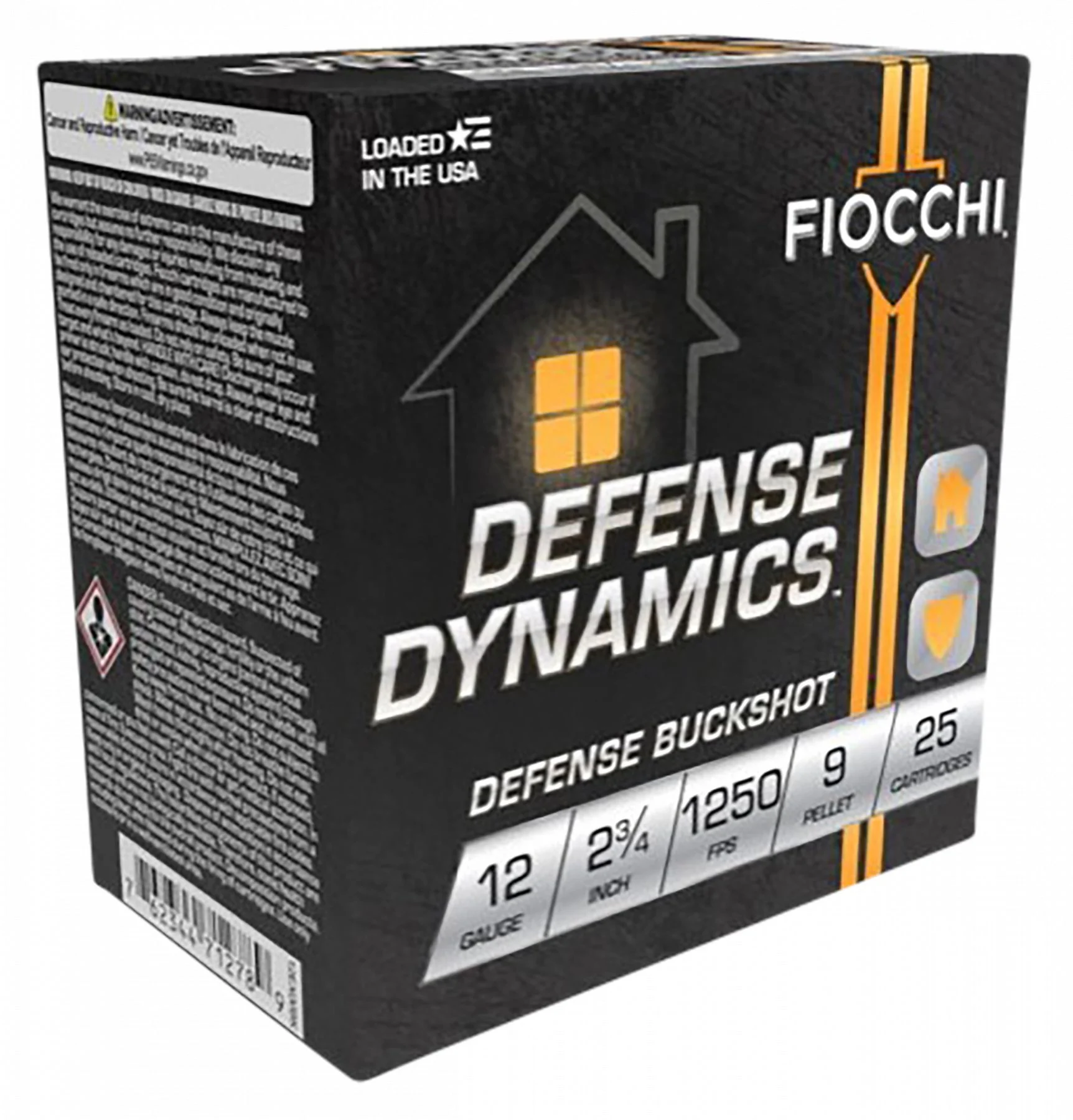 Fiocchi Defense Dynamics 12 GA 2-3/4