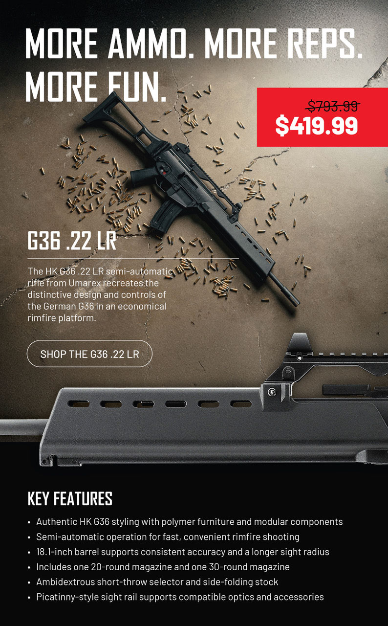 Shop the G36 .22 LR