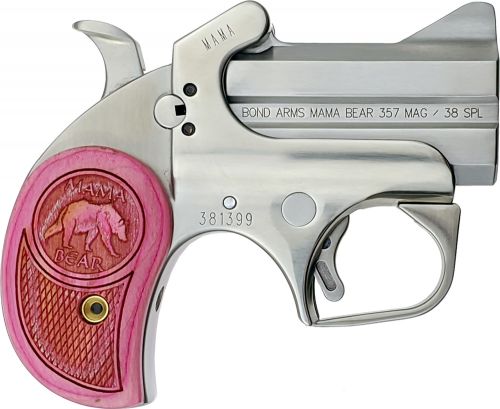 Bond Arms Mama Bear Pink Wood .357 Mag/.38 Special Derringer