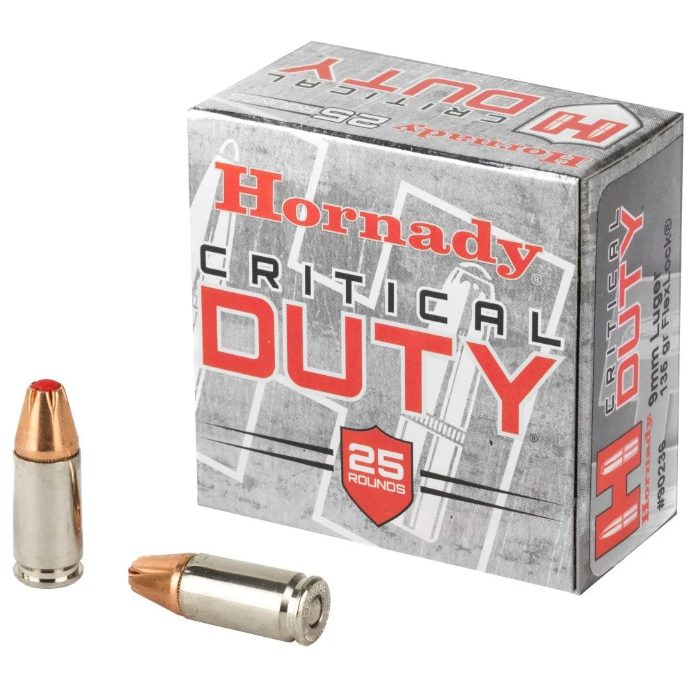Hornady Critical Duty FlexLock 9mm Hollow Point