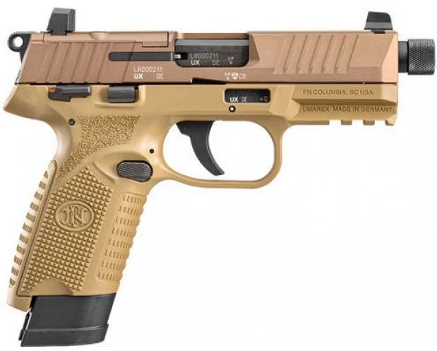 FN 502 Tactical .22 LR Flat Dark Earth Pistol