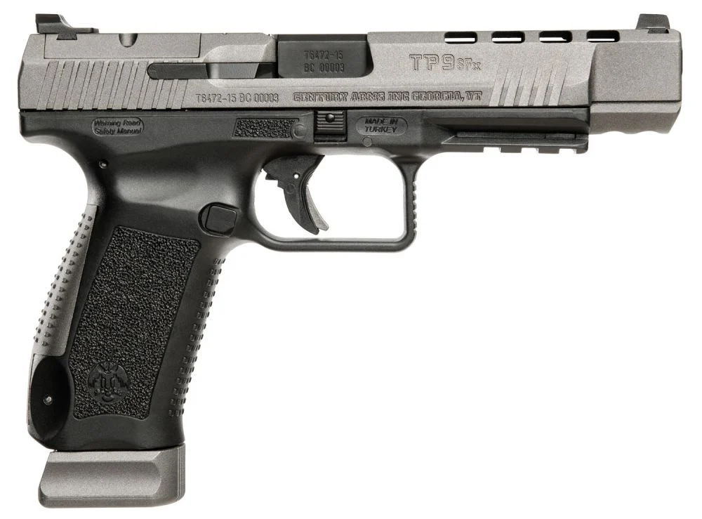 Canik TP9SFx 9mm Tungsten Gray Cerakote Optic Ready Pistol