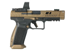 Canik TTI Combat 9mm Bronze Cerakote Pistol MaCanik M03 Red Dot