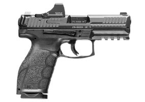 HK VP9A1 9mm Black Pistol Holosun SCS Super Green Dot